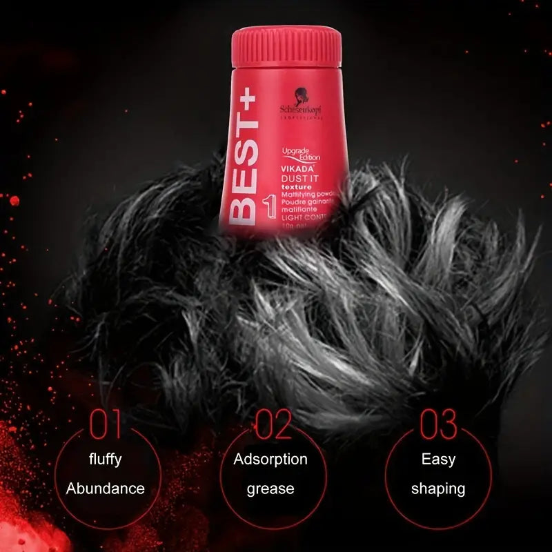 Hair Volume Powder 10g Adds Volume,Enhances Haircut,Unisex Styling,Absorbs Grease Fluffy Hair Powder for Hairstyles