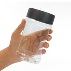 Premium Plastic Strorage Jar Set ( 4 Pcs 500ml / 4 Pcs 1000 ml )