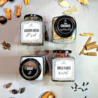 Square Glass Jar 400ml 6Pcs.