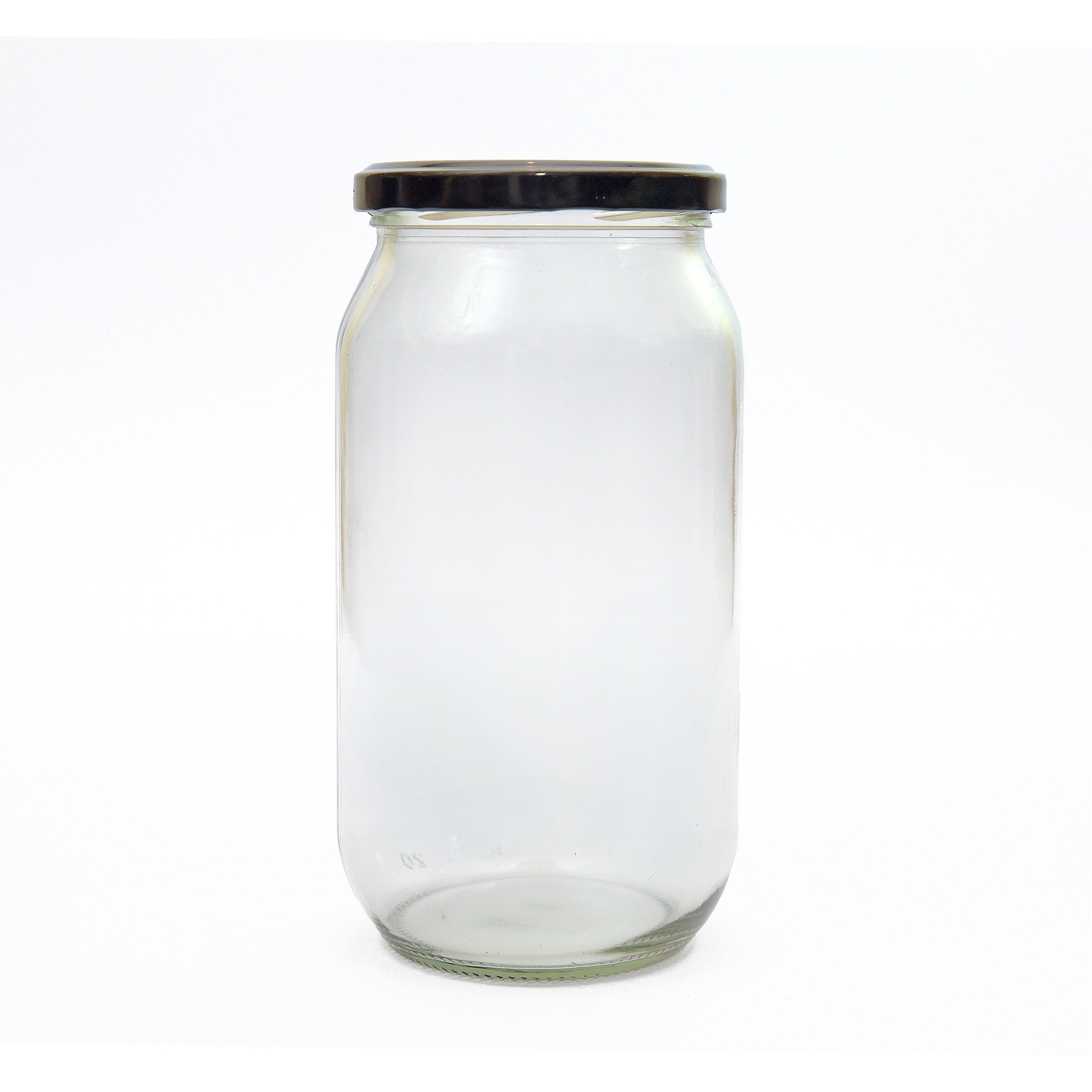 Round Glass Jar 1000ml 3Pcs