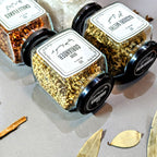 Square Glass Jar 400ml 6Pcs.
